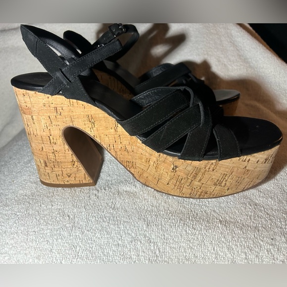 Free People Lisbon Mary Jane Cork Platform-Size US 11 / EU 41 (NEW without Box) - Picture 8 of 12